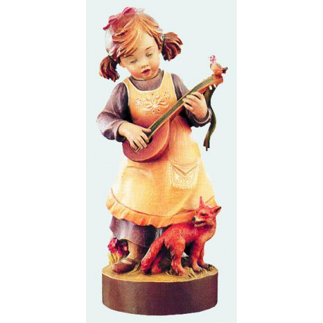 Bambina con mandolino