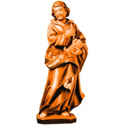 San Giuseppe lavoratore scolpito in legno