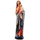 Madonna del Mondo statua scolpita di legno