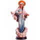 Madonna Medjugorje figure scolpite di legno