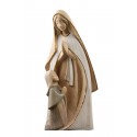 Madre di tutti i figli, figure moderne scolpite di legno