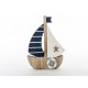 Barca in legno. H 16