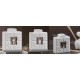 Profumatore resina con icona legno e scatola. CM 7.5x6.5 MADE IN ITALY