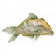 Pesce tropicale in metallo da appendere L. 52.5