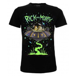 T-Shirt Rick And Morty Navicella 