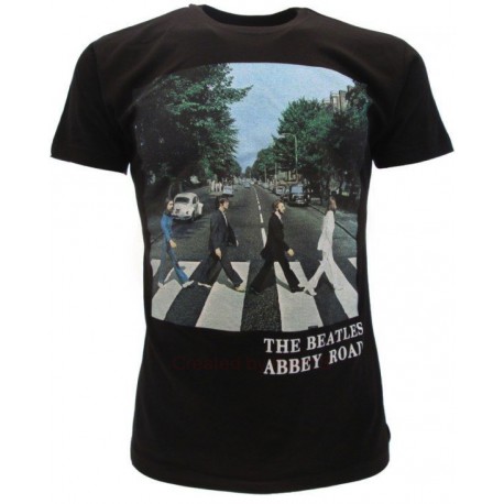 T-Shirt Music Beatles Abbey Road
