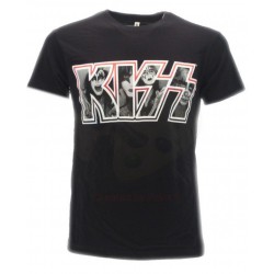 T-Shirt Music Kiss Logo