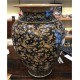 Vaso in ceramica portaombrelli H. cm 52- Artigianato Artistico Fatto a Mano