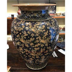 Vaso in ceramica portaombrelli H. cm 52- Artigianato Artistico Fatto a Mano