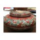 Portagioielli in ceramica con coperchio H. cm 9 - Artigianato Artistico Fatto a Mano