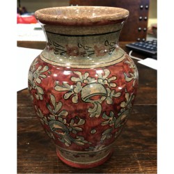 Vaso in ceramica H. cm 17- Artigianato Artistico Fatto a Mano