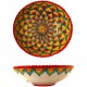 Insalatiera in ceramica di Deruta - decori diversi - diametro cm 20 - Artigianato Artistico Fatto a Mano