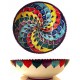 Insalatiera in ceramica di Deruta - decori diversi - diametro cm 30 - Artigianato Artistico Fatto a Mano