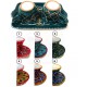 Set tazzine da caffè e vassoio in ceramica Deruta - decori diversi - dim. cm  9x13 - Artigianato Artistico Fatto a Mano