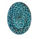 Vassoio ovale in ceramica decori diversi Deruta - dimensione cm 31x42- Artigianato Artistico Fatto a Mano