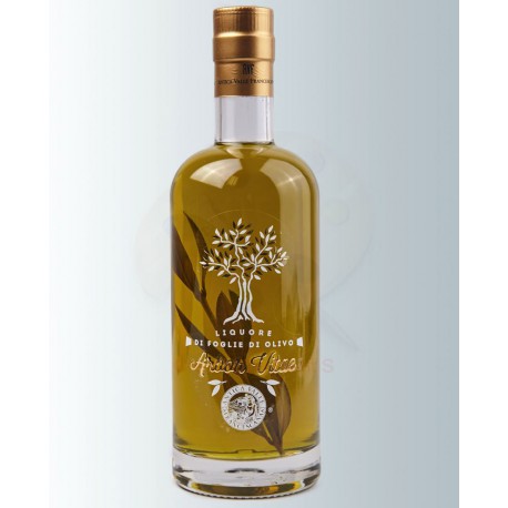 Liquore Arbor Vitae Assisi, fatto di foglie di olivo  24% Alc.-Vol. - bottiglia 500 ML- Prodotti Tipici Umbri