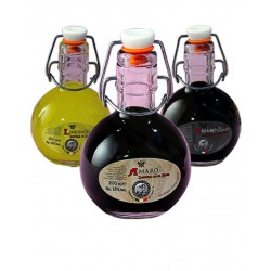 Degustazione scatola n.6 bottiglie mix Liquori Pallina - Bottigliette da 200 ML - Prodotti Tipici Umbri
