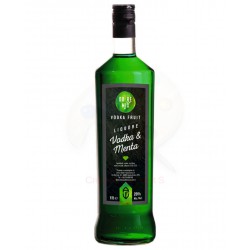 Liquore Vodka Menta al 20% Alc.-Vol. -bottiglia da 1 Lt - Prodotti Tipici Umbri
