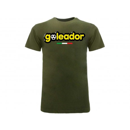 T-Shirt Goleador Logo, cotone 100%. Prodotto originale venduto su licenza.