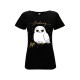 T-Shirt Harry Potter Edvige Donna, cotone 100%. Prodotto originale venduto su licenza.