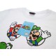 T-Shirt Nintendo Super Mario - Luigi & Mario, cotone 100%. Prodotto originale venduto su licenza.