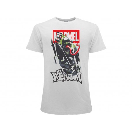T-Shirt Venom Marvel, cotone 100%. Prodotto originale venduto su licenza.