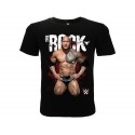 T-Shirt WWE The Rock, cotone 100%. Prodotto originale venduto su licenza.