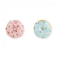 Donut glitter con magnete DIAM.55