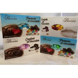 Confetti cioccolato fondente 70% colori sfumati KG. 1