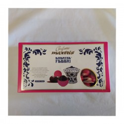 Confetti con ciliegie candite amarenizzate ricoperte di cioccolato fondente,colore FUXIA KG.1