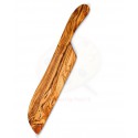 Coltello polenta in legno di olivo- cm 31x6x1—Artigianato Artistico fatto a mano