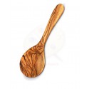 Cucchiaio largo,  in legno di olivo- cm 25x10—Artigianato Artistico fatto a mano