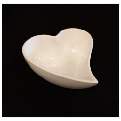 Ciotola ceramica lucida cuore.MIS.17X17 H6,5CM