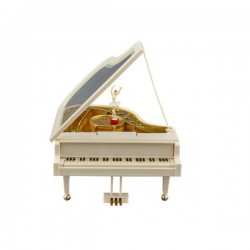 Carillon pianoforte grande con ballerina portagioie 19x26