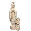 Madonna di Lourdes con corona e Bernardette