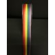 Nastro arcobaleno doppio raso. MM 25 MT 10