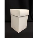Scatola bianca cartoncino 7x7 H 11