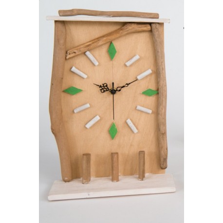 Orologio legno cm.24 con scatola