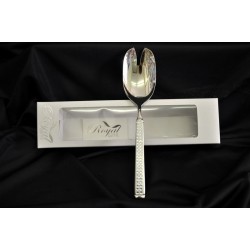 Cucchiaio metallo con manico strass CM 22.5 con scatola